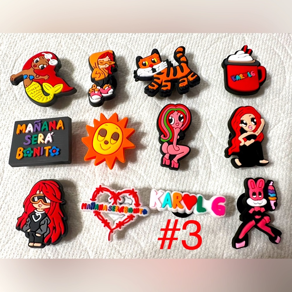 Karol G charms for crocs $12